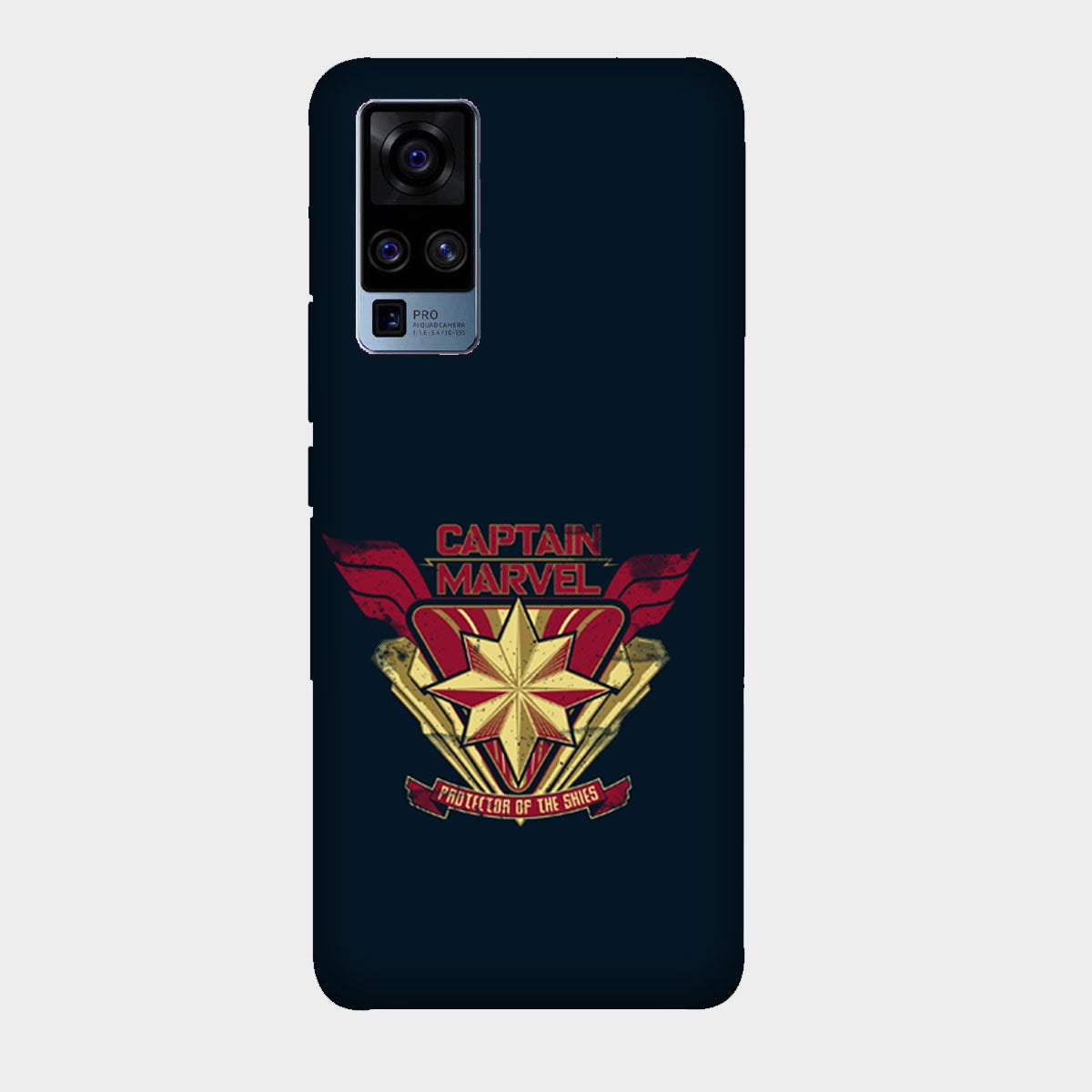 Captain Marvel - Protector of the Skies - Mobile Phone Cover - Hard Case - Vivo