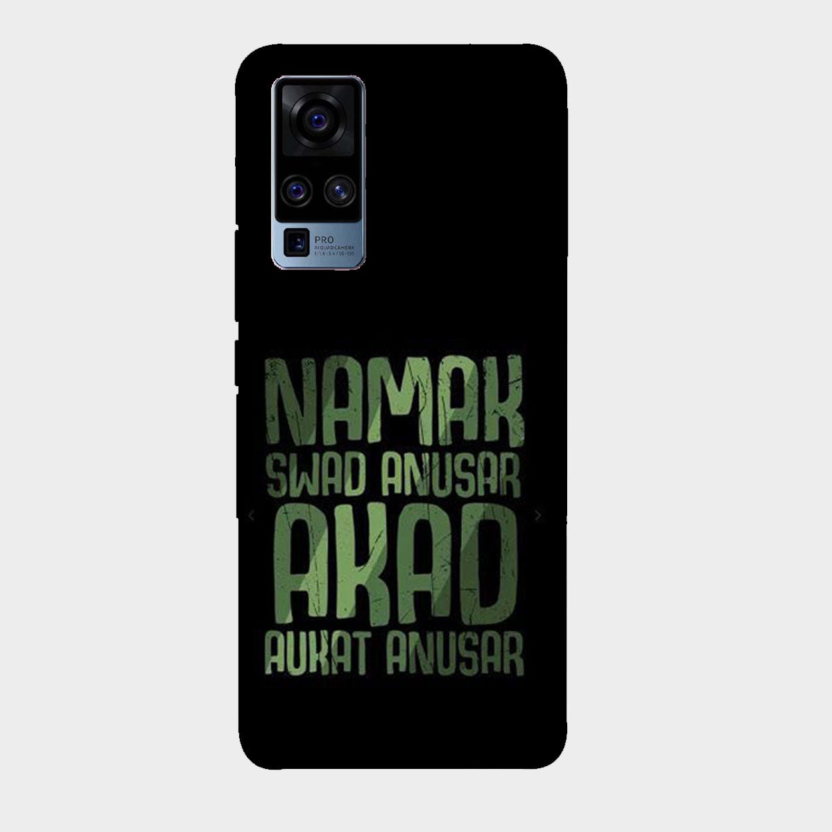 Namak Swad Anusar Akad Aukat Anusar - Mobile Phone Cover - Hard Case - Vivo