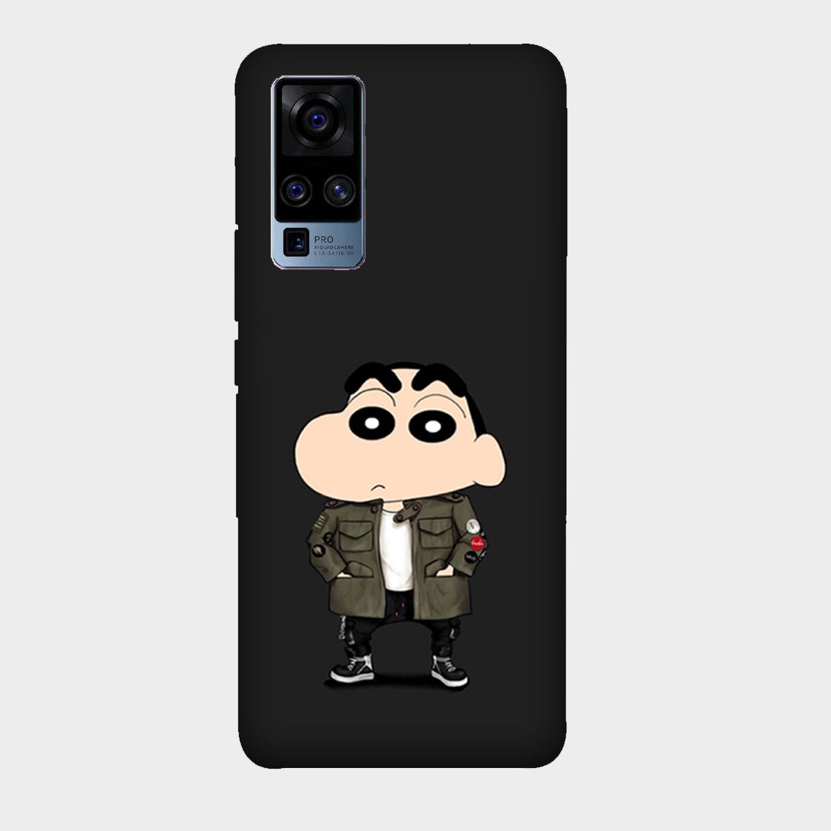 Shinchan - Mobile Phone Cover - Hard Case - Vivo