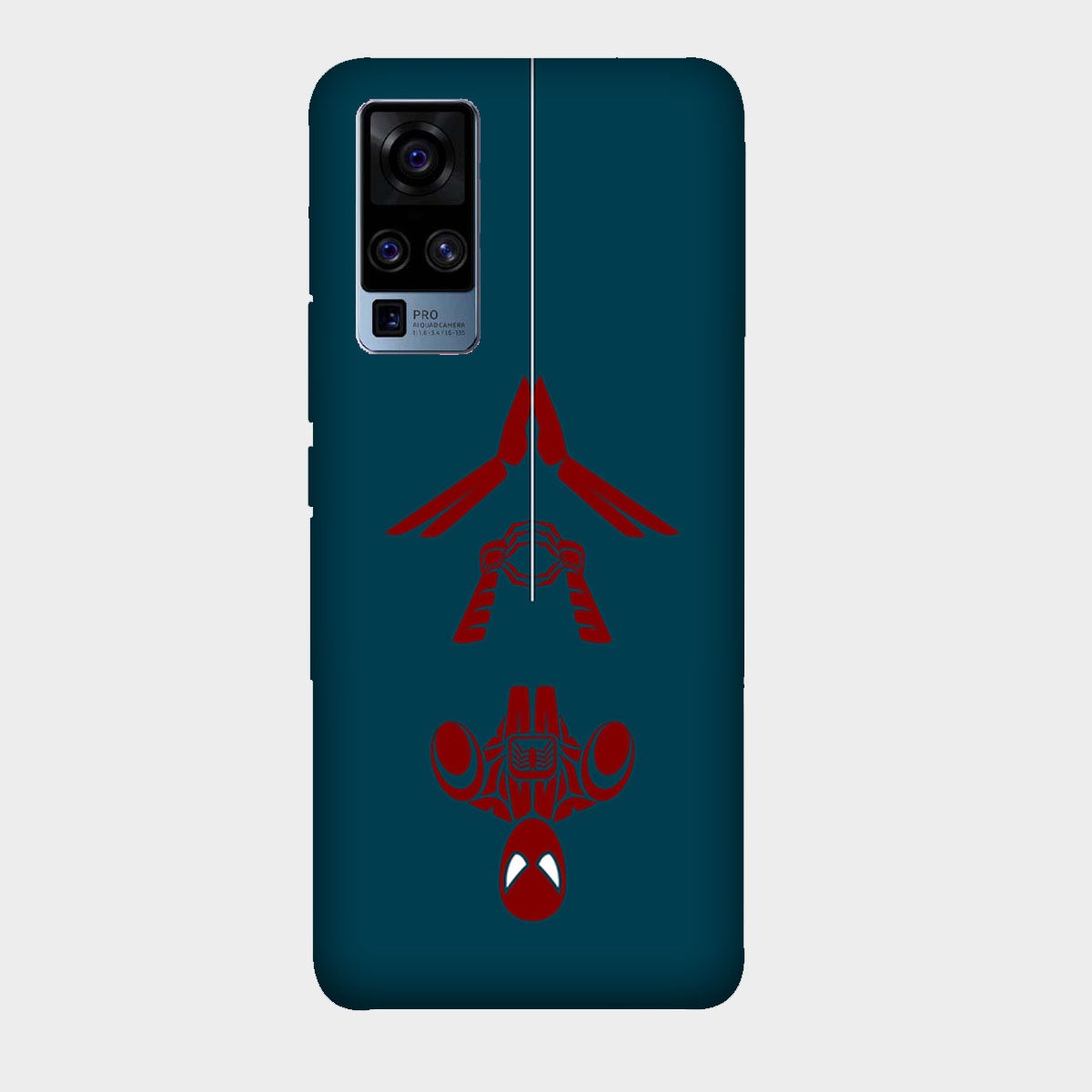 Spider Man - Upside - Mobile Phone Cover - Hard Case - Vivo