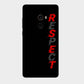 Respect - Mobile Phone Cover - Hard Case