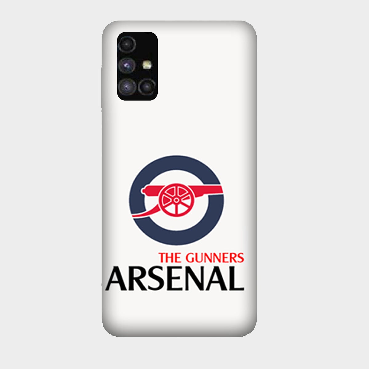 The Gunners - Arsenal FC - White - Mobile Phone Cover - Hard Case - Samsung - Samsung