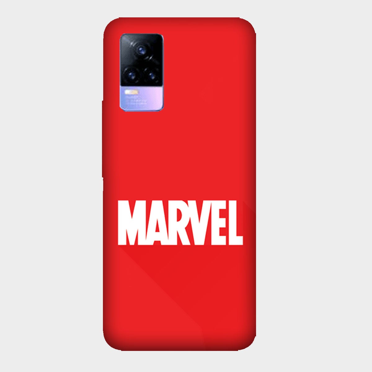 Marvel - Red - Mobile Phone Cover - Hard Case - Vivo