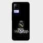 Real Madrid - Black & Gold - Mobile Phone Cover - Hard Case - Vivo
