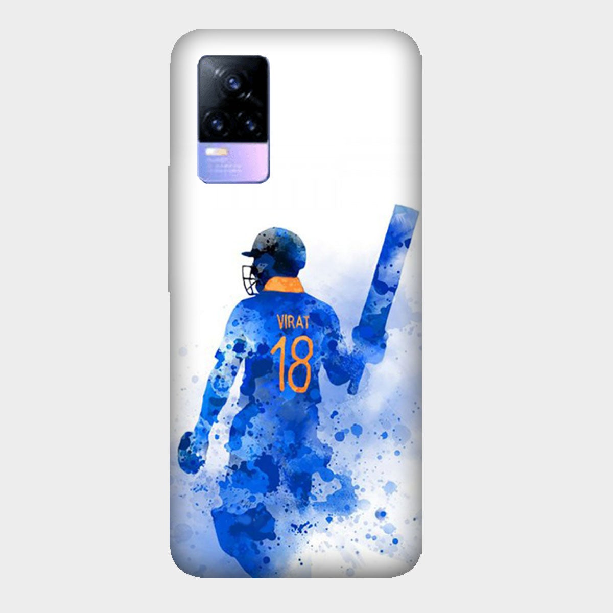 Virat Kohli - Team India - Mobile Phone Cover - Hard Case - Vivo