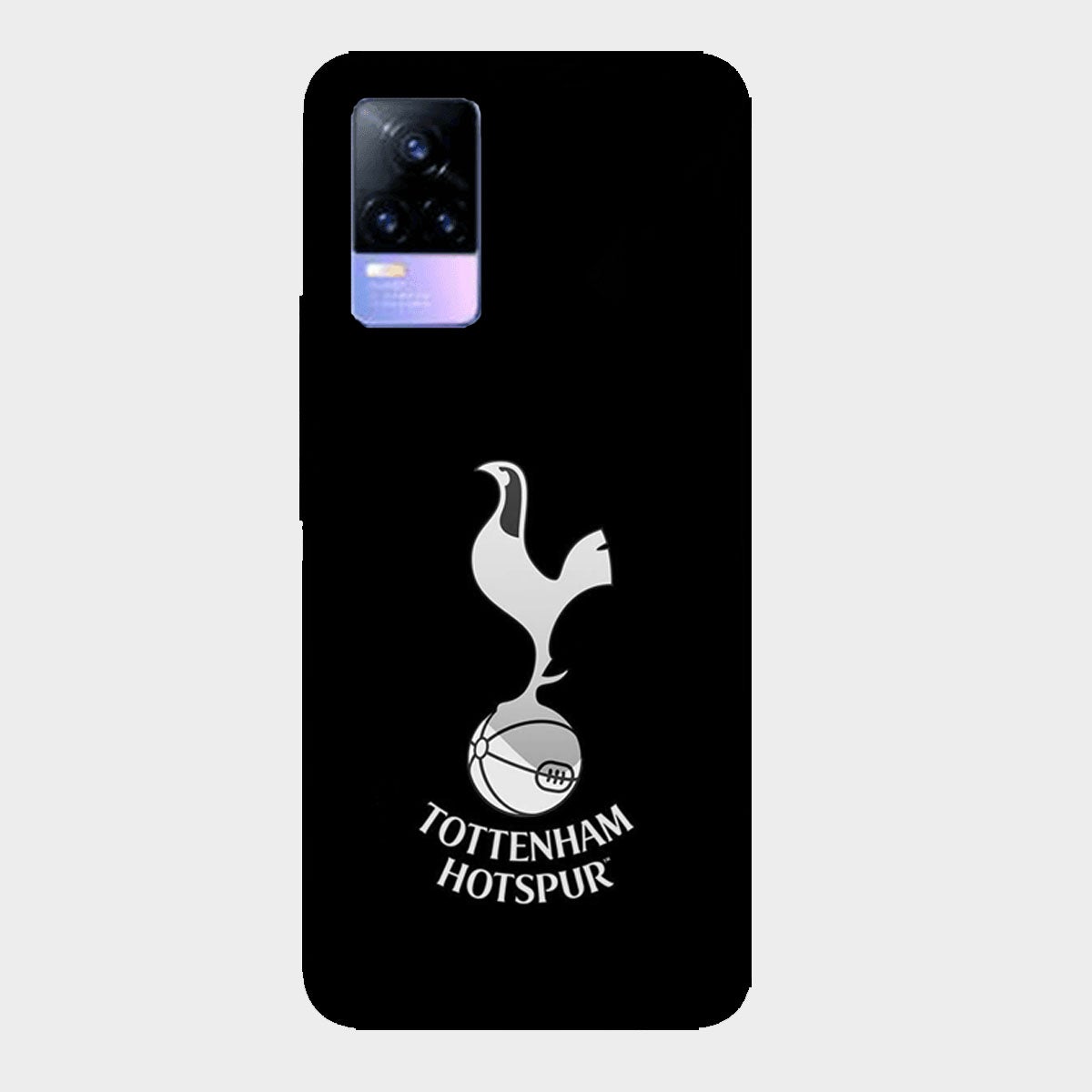 Tottenham Hotspurs - Black - Mobile Phone Cover - Hard Case - Vivo