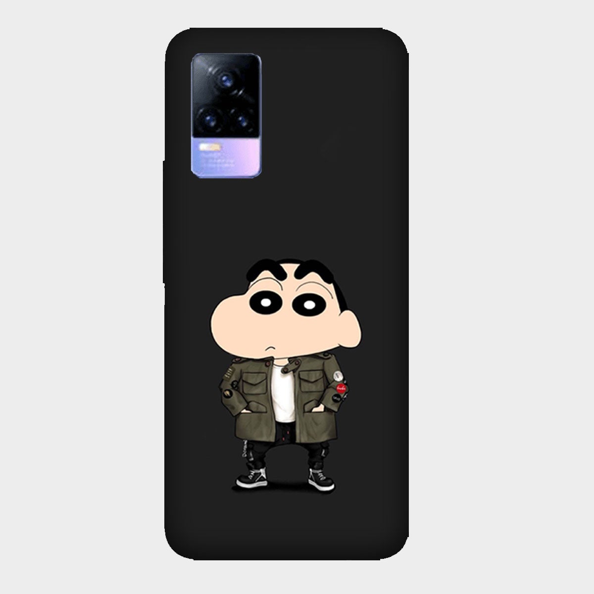 Shinchan - Mobile Phone Cover - Hard Case - Vivo