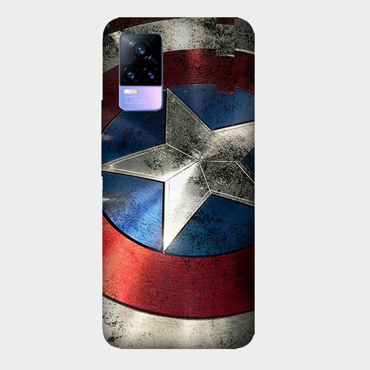 Captain America Shield - Mobile Phone Cover - Hard Case 1 - Vivo