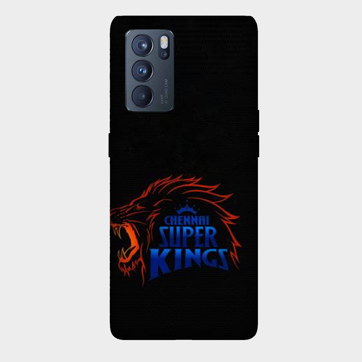 Chennai Super Kings - Black - Mobile Phone Cover - Hard Case