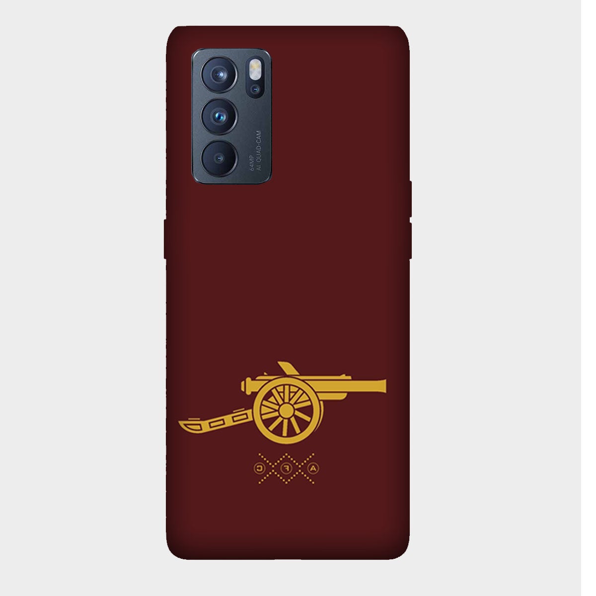 Arsenal - Gunner- Maroon - Mobile Phone Cover - Hard Case