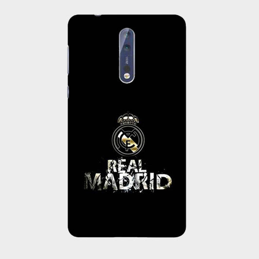 Real Madrid - Black & Gold - Mobile Phone Cover - Hard Case