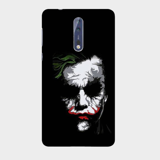 Joker Face - Black - Mobile Phone Cover - Hard Case