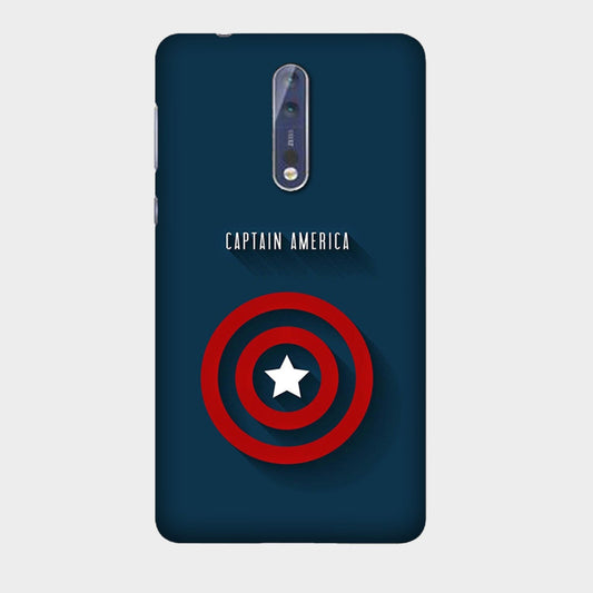 Captain America - Blue - Mobile Phone Cover - Hard Case