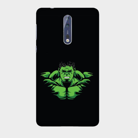 The Hulk - Black - Mobile Phone Cover - Hard Case