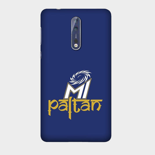 Mumbai Indians - MI Paltan - Mobile Phone Cover - Hard Case