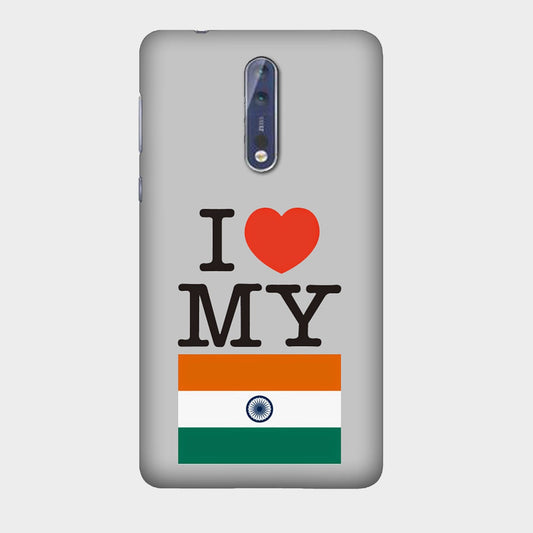 I Love My India - Mobile Phone Cover - Hard Case