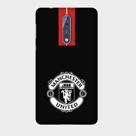 Manchester United Black - Mobile Phone Cover - Hard Case