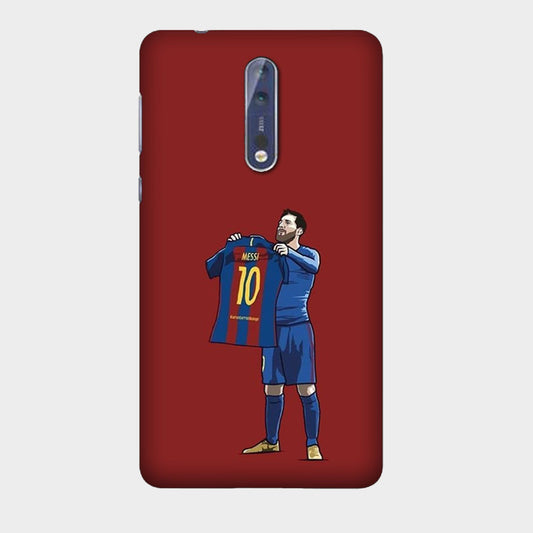 Lionel Messi - Barcelona - Shirt Celebration - Mobile Phone Cover - Hard Case