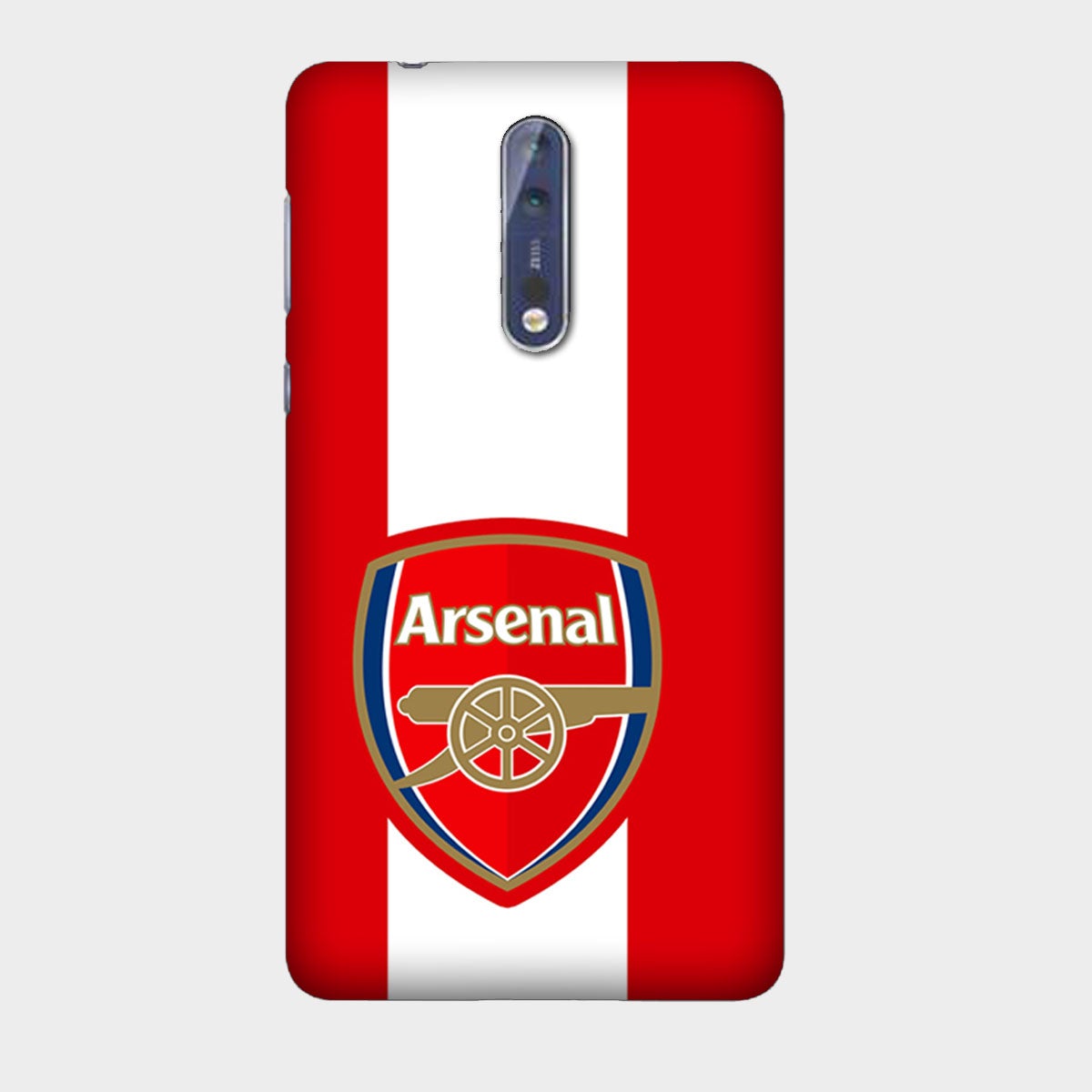 Arsenal FC - Red & White - Mobile Phone Cover - Hard Case