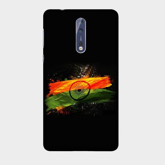 Indian Flag - Splash Color - Mobile Phone Cover - Hard Case