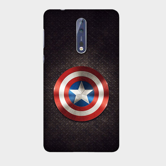 Captain America Shield - Mobile Phone Cover - Hard Case