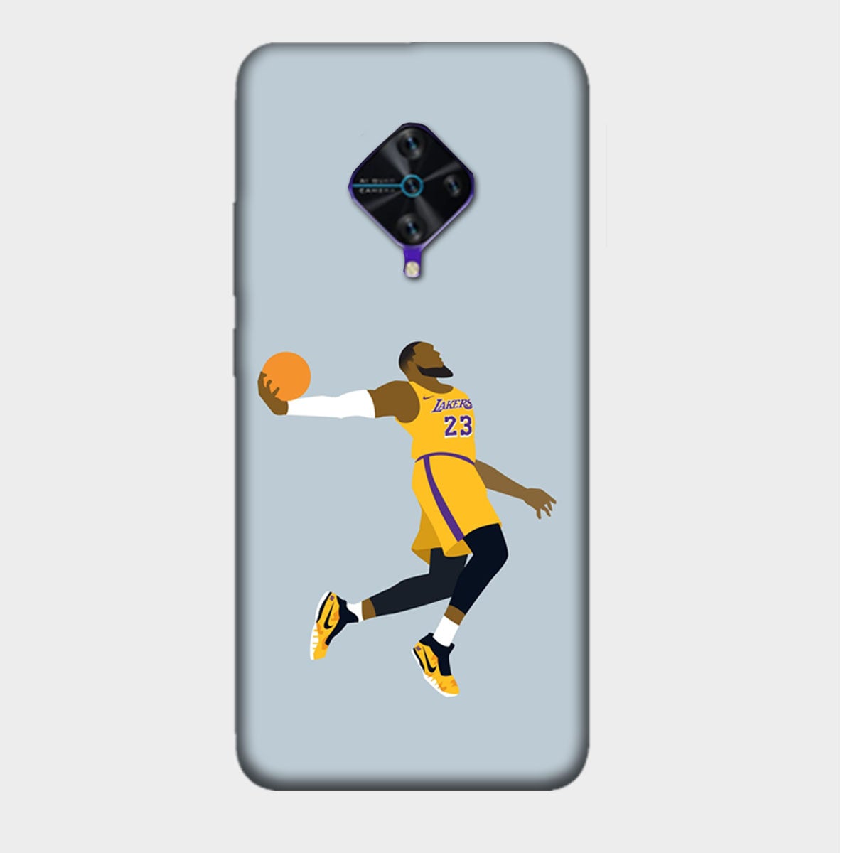 Lebron James - Lakers - NBA - Mobile Phone Cover - Hard Case - Vivo