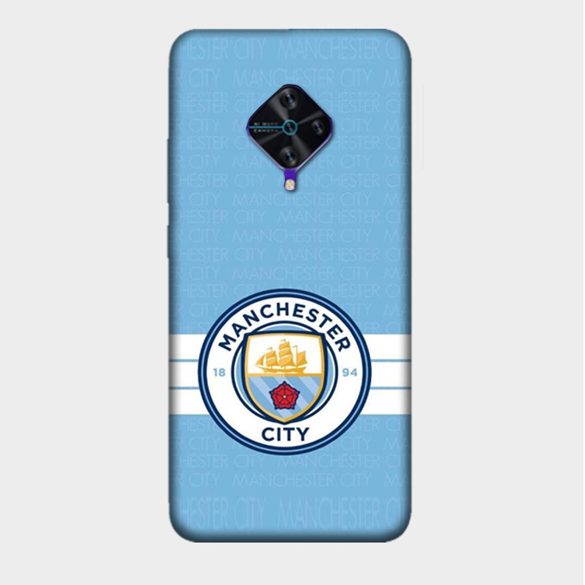 Manchester City - Mobile Phone Cover - Hard Case - Vivo