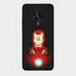 Iron Man - Black - Mobile Phone Cover - Hard Case - Vivo