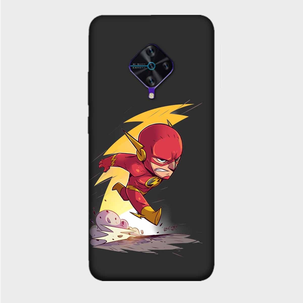 Flash - Animated - Mobile Phone Cover - Hard Case - Vivo