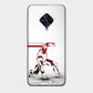 Iron Man - Red & White - Punch - Mobile Phone Cover - Hard Case - Vivo