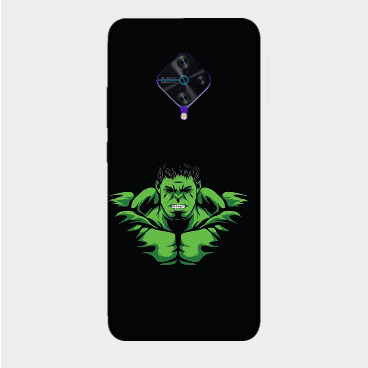 The Hulk - Black - Mobile Phone Cover - Hard Case - Vivo