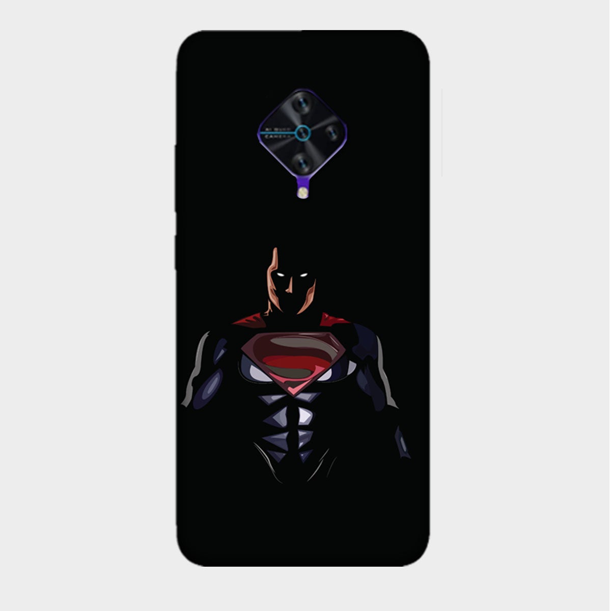 Superman - Man of Steel - Minimalist - Mobile Phone Cover - Hard Case - Vivo