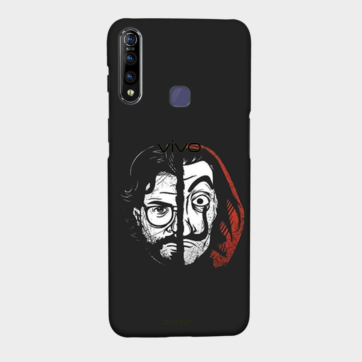 Money Heist Professor - Mobile Phone Cover - Hard Case - Vivo