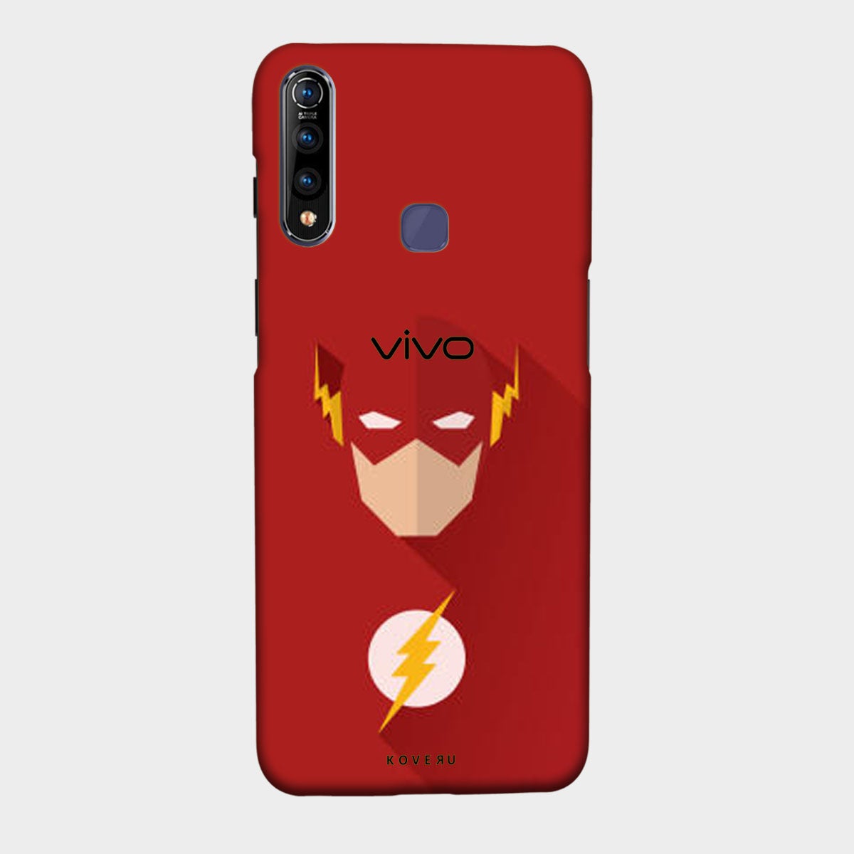 The Flash - Red - Mobile Phone Cover - Hard Case - Vivo