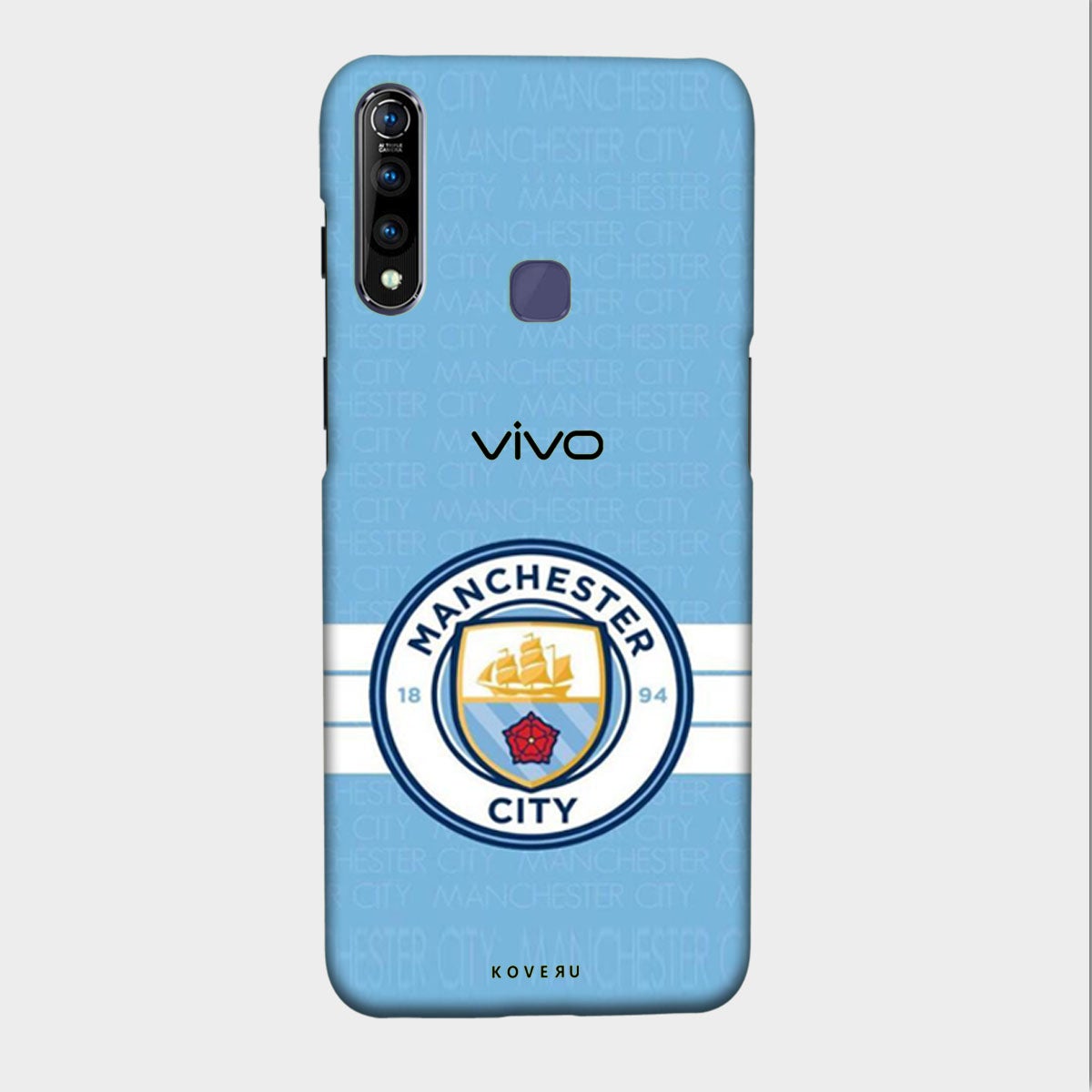 Manchester City - Mobile Phone Cover - Hard Case - Vivo