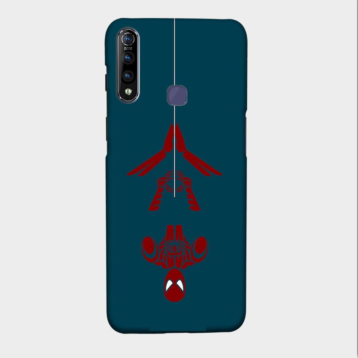 Spider Man - Upside - Mobile Phone Cover - Hard Case - Vivo