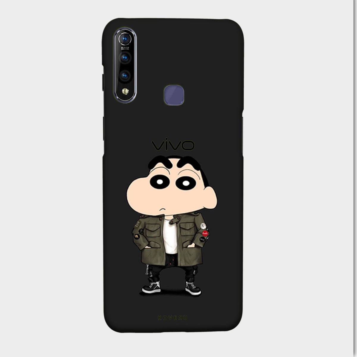 Shinchan - Mobile Phone Cover - Hard Case - Vivo