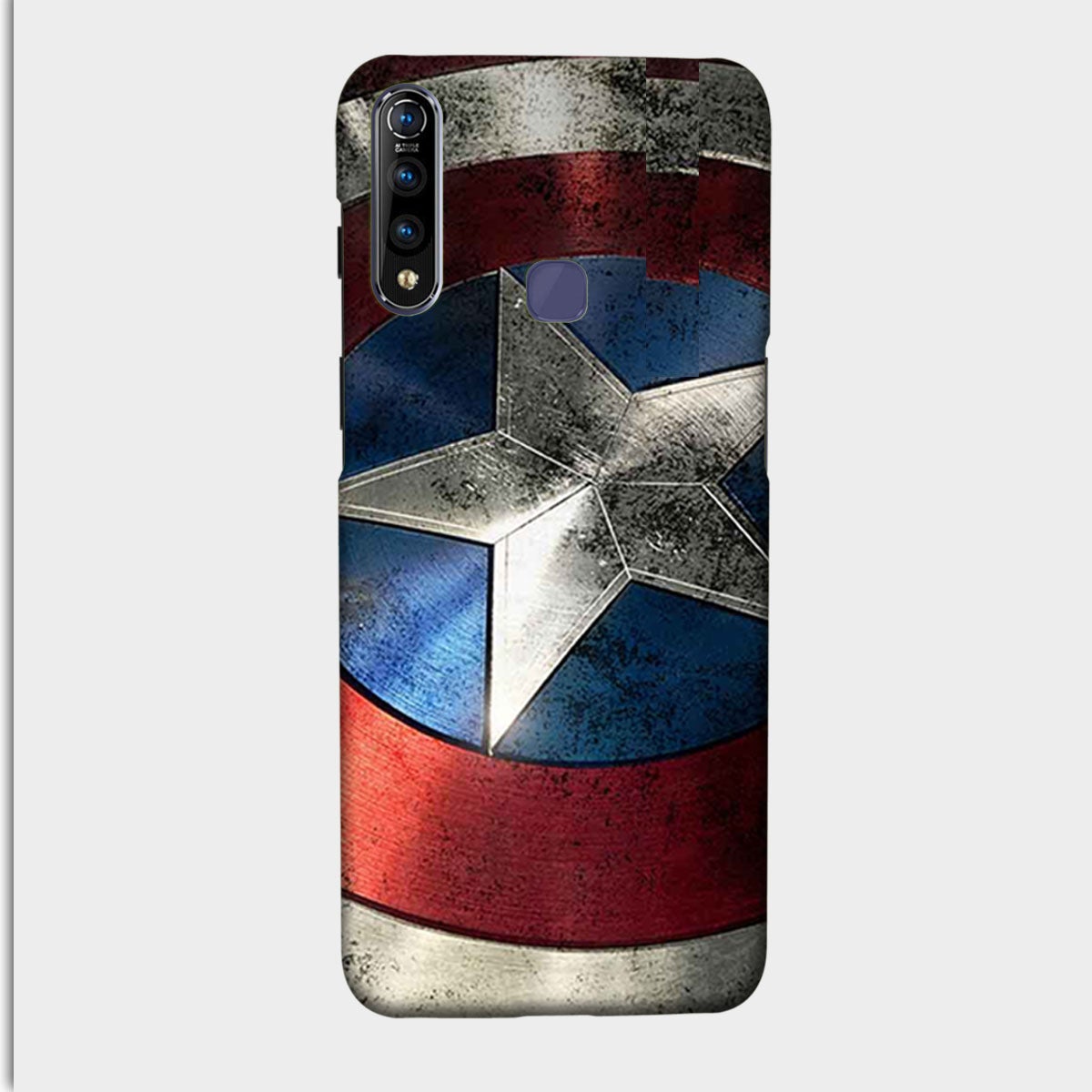 Captain America Shield - Mobile Phone Cover - Hard Case 1 - Vivo