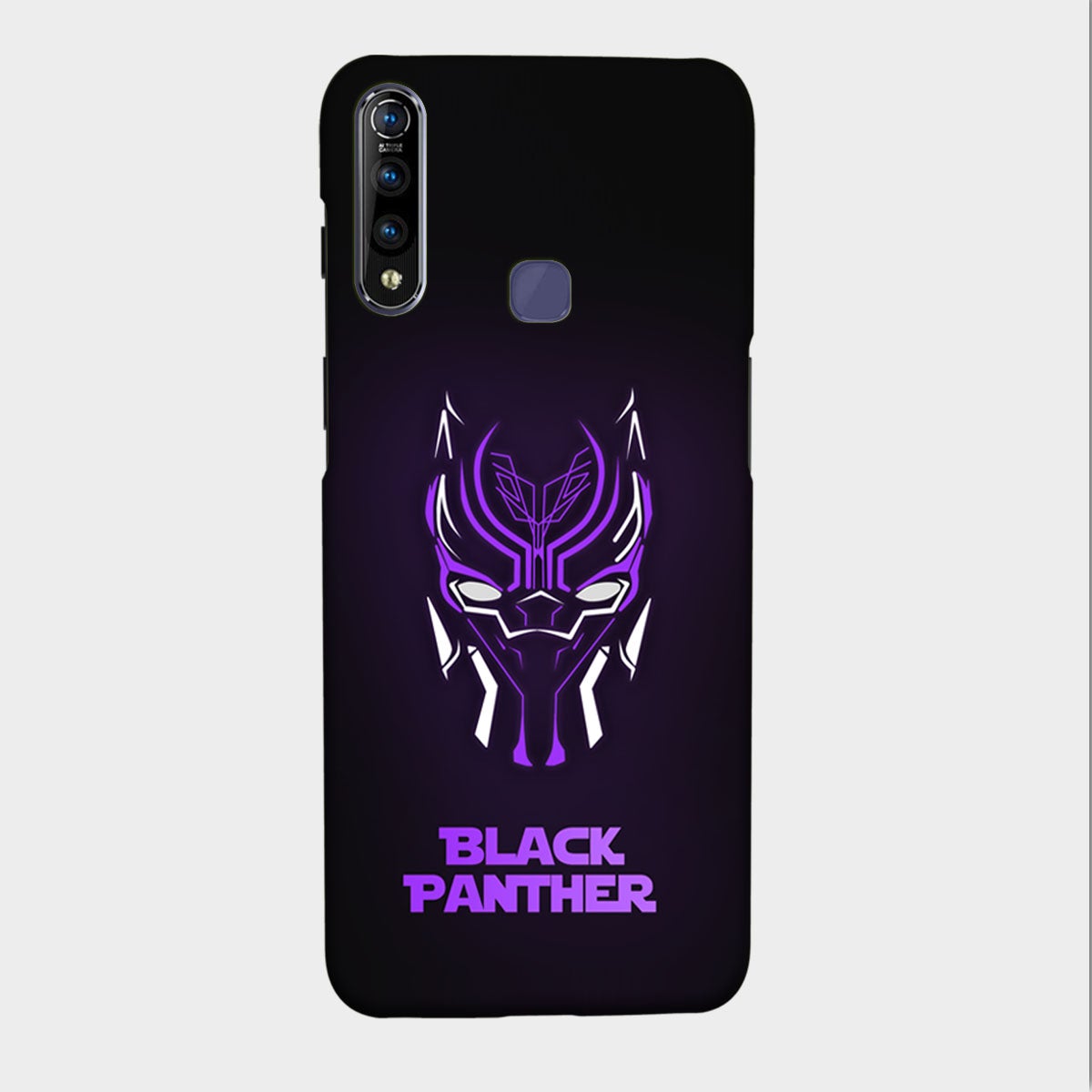 Black Panther - Purple - Mobile Phone Cover - Hard Case - Vivo