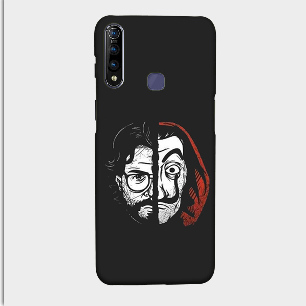 Money Heist Professor - Mobile Phone Cover - Hard Case - Vivo