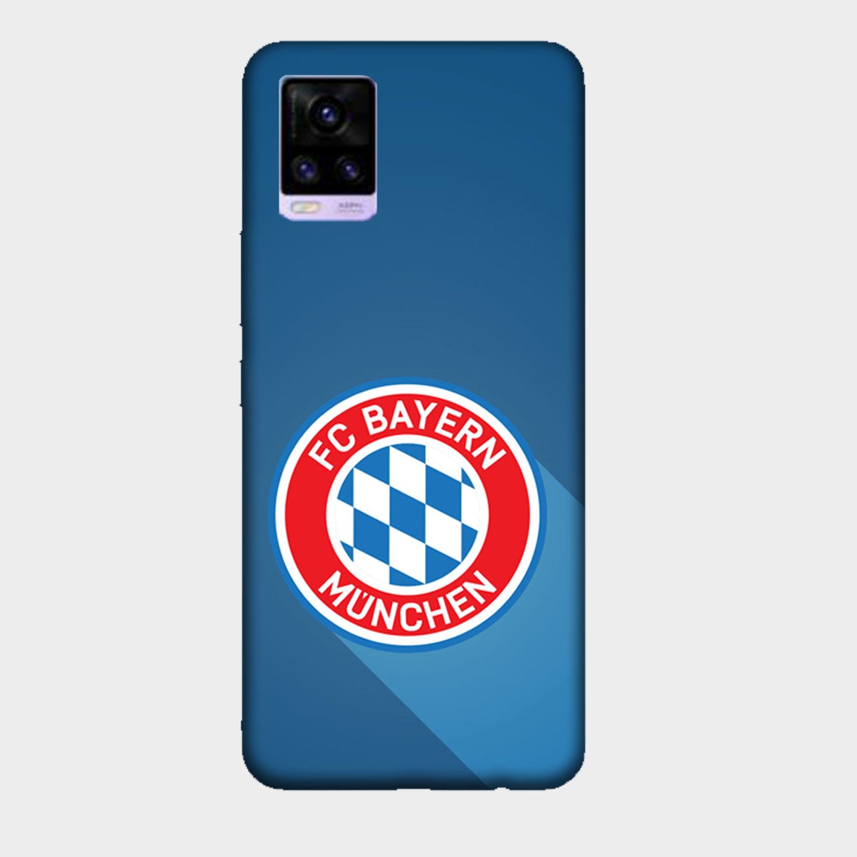 FC Bayern Munich - Blue - Mobile Phone Cover - Hard Case - Vivo
