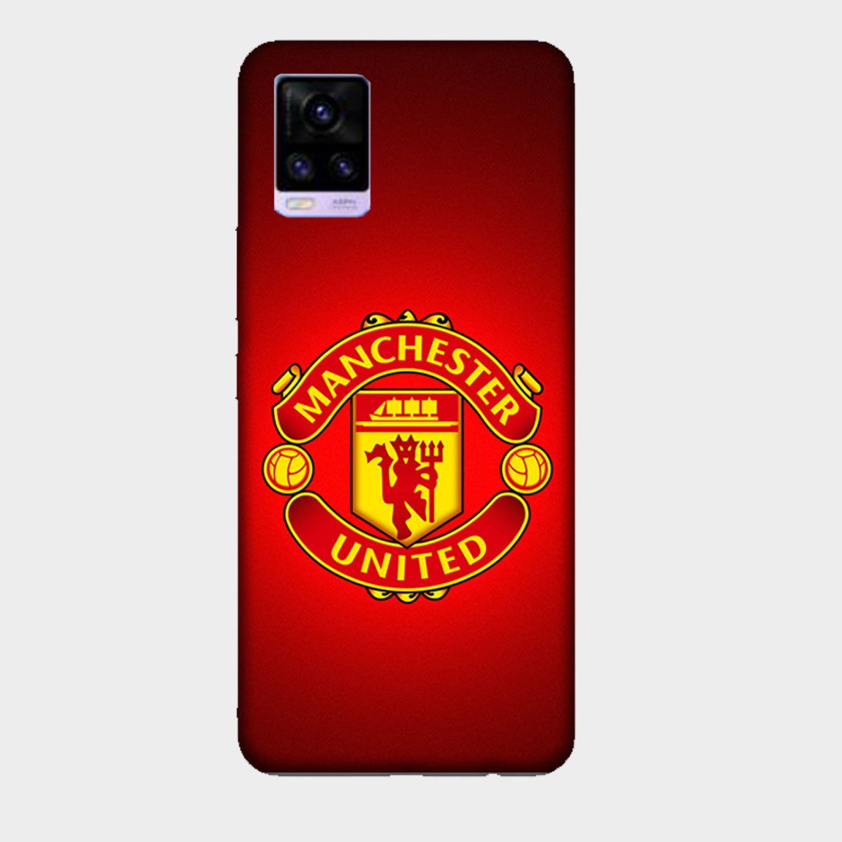 Manchester United Red - Mobile Phone Cover - Hard Case - Vivo