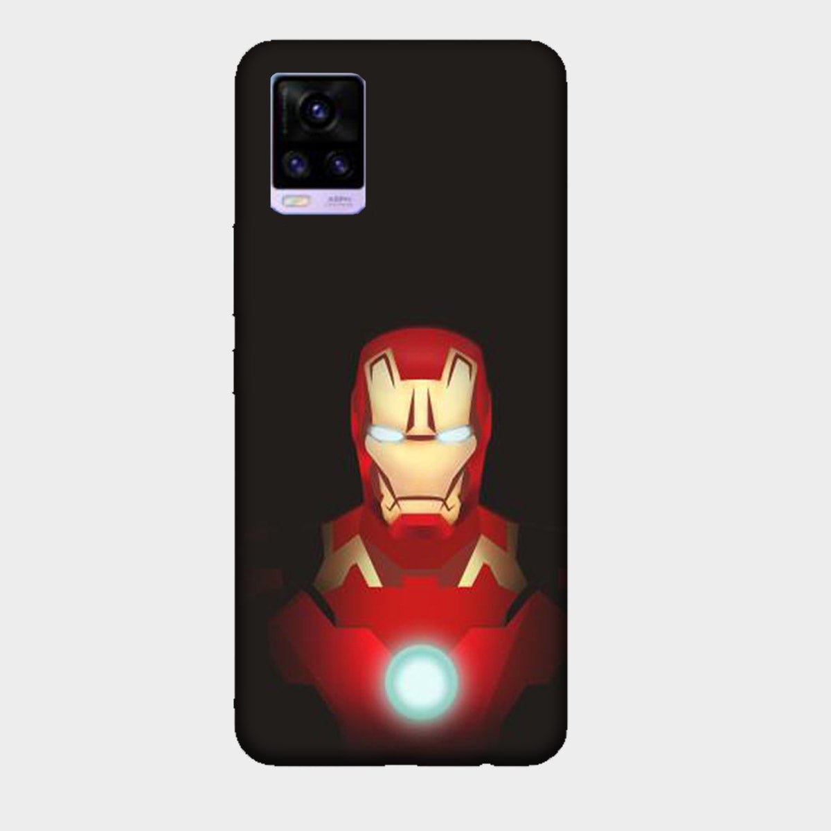 Iron Man - Black - Mobile Phone Cover - Hard Case - Vivo