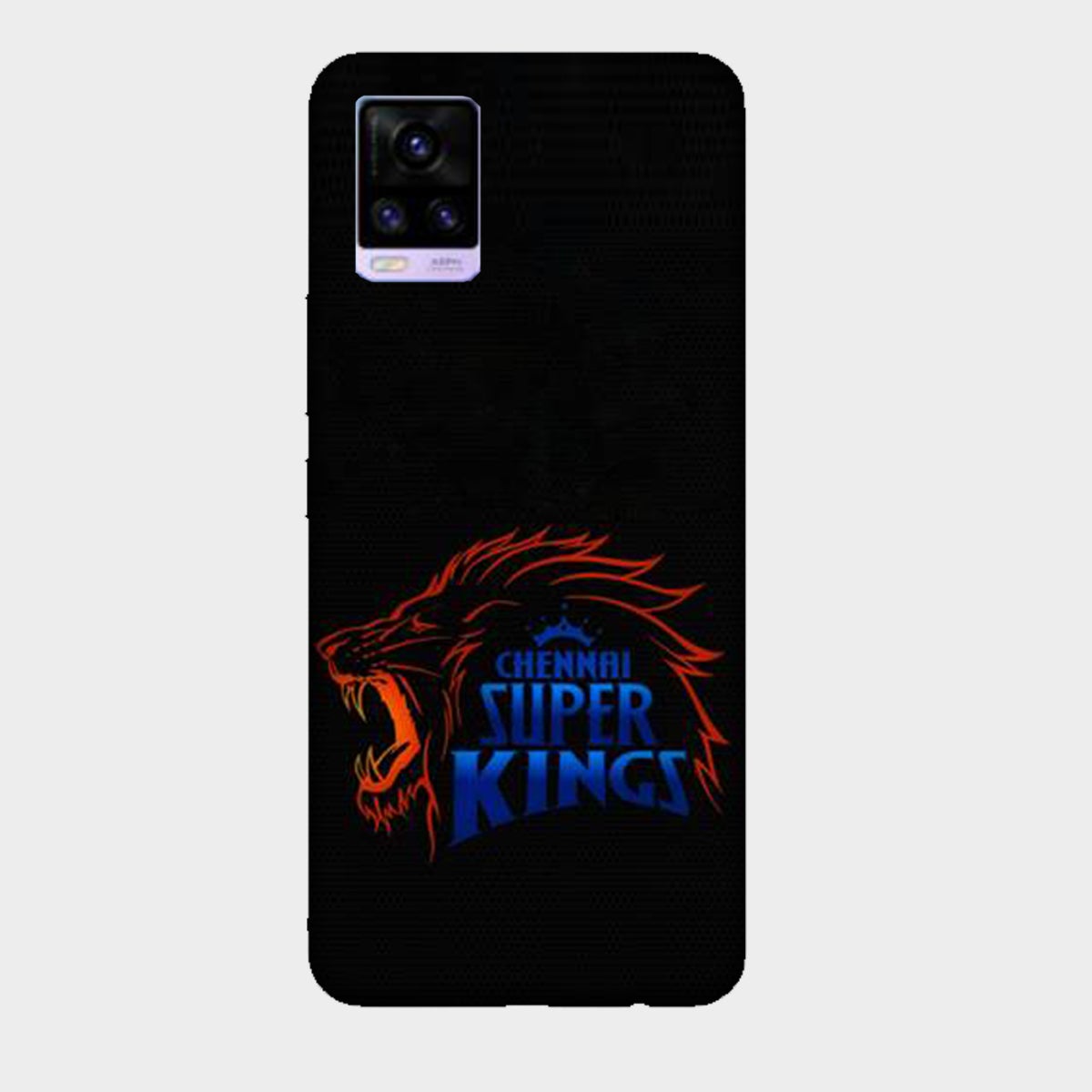 Chennai Super Kings - Black - Mobile Phone Cover - Hard Case - Vivo