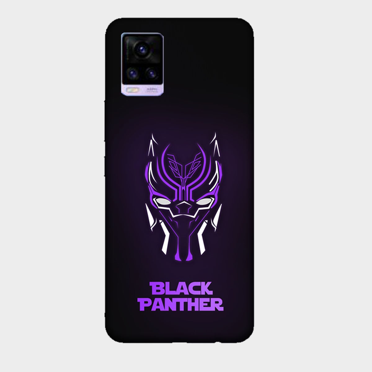 Black Panther - Purple - Mobile Phone Cover - Hard Case - Vivo