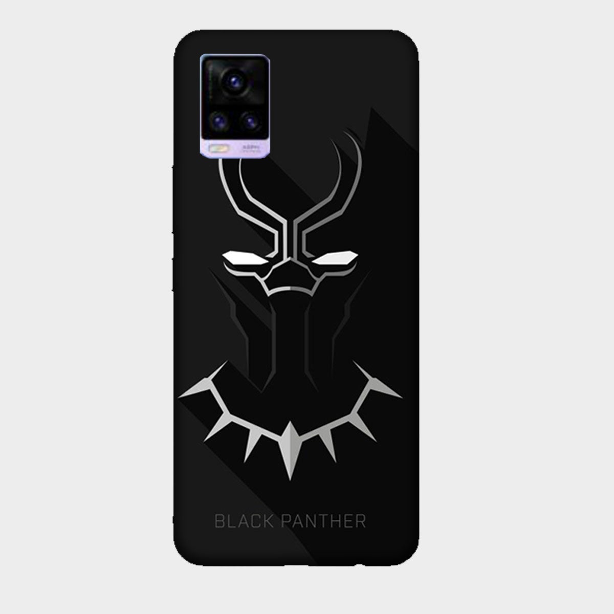 Black Panther - Grey - Mobile Phone Cover - Hard Case - Vivo