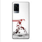 Iron Man - Red & White - Punch - Mobile Phone Cover - Hard Case - Vivo