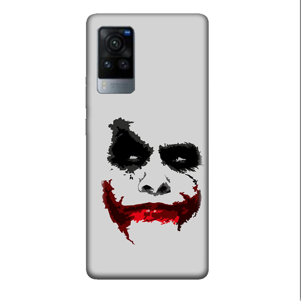 The Joker Face - White - Mobile Phone Cover - Hard Case - Vivo