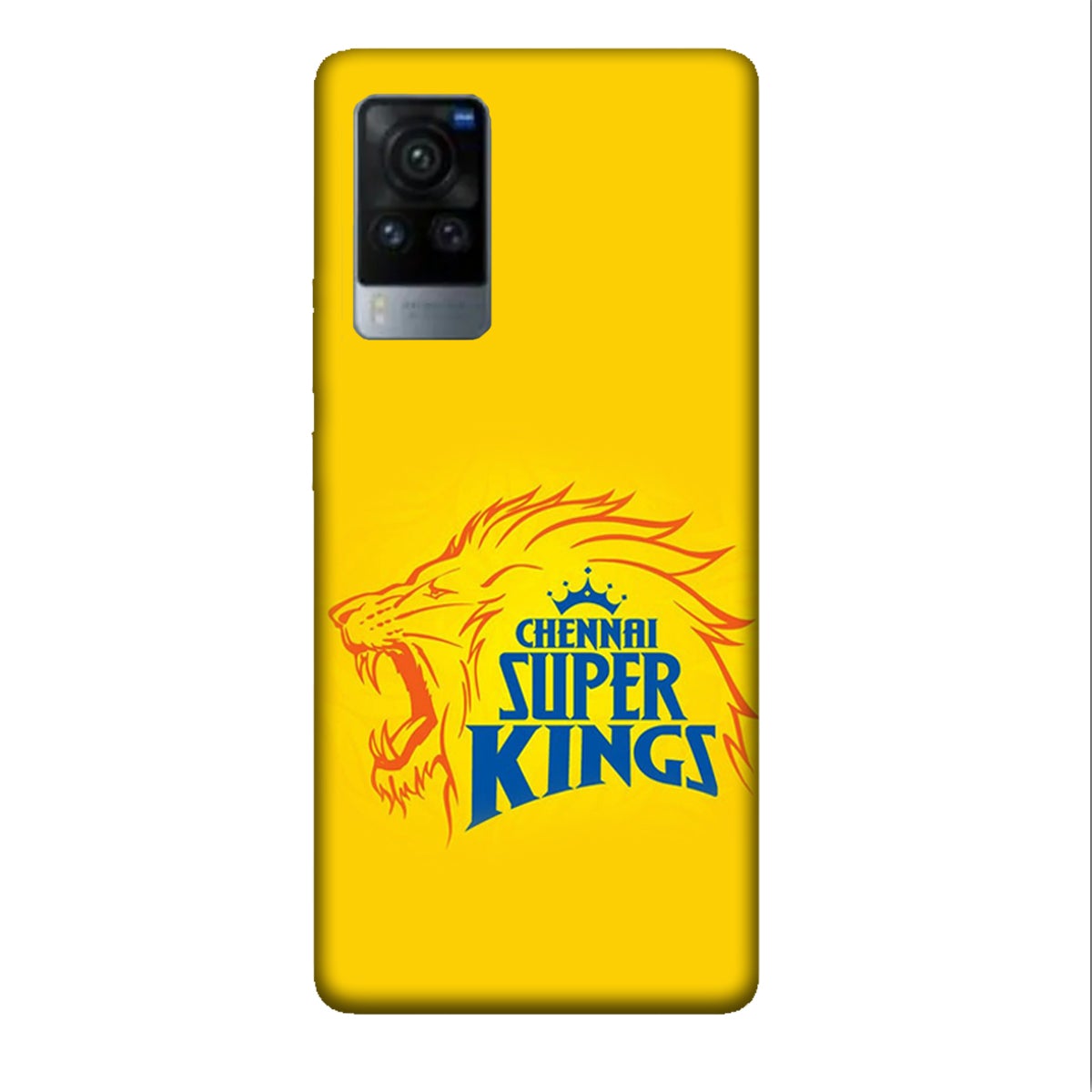 Chennai Super Kings - Yellow - Mobile Phone Cover - Hard Case - Vivo