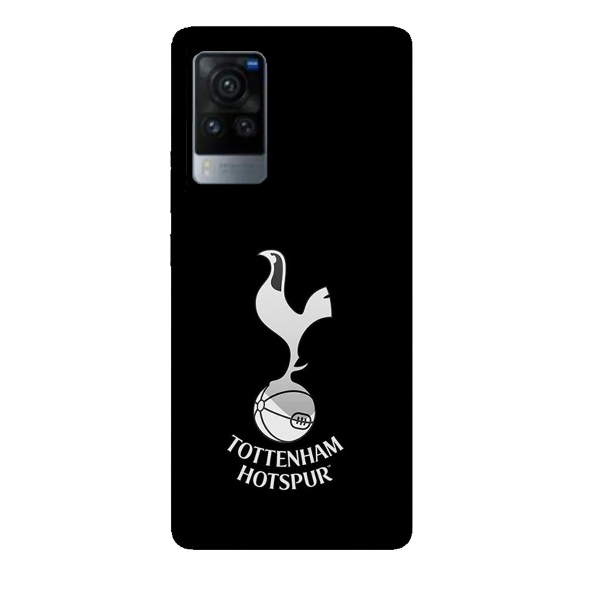 Tottenham Hotspurs - Black - Mobile Phone Cover - Hard Case - Vivo